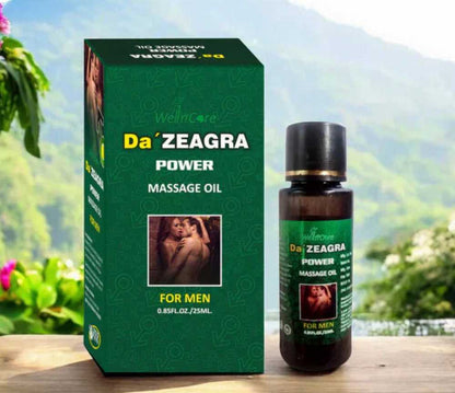 DA ZEAGRA POWER MASSAGE OIL FOR MEN